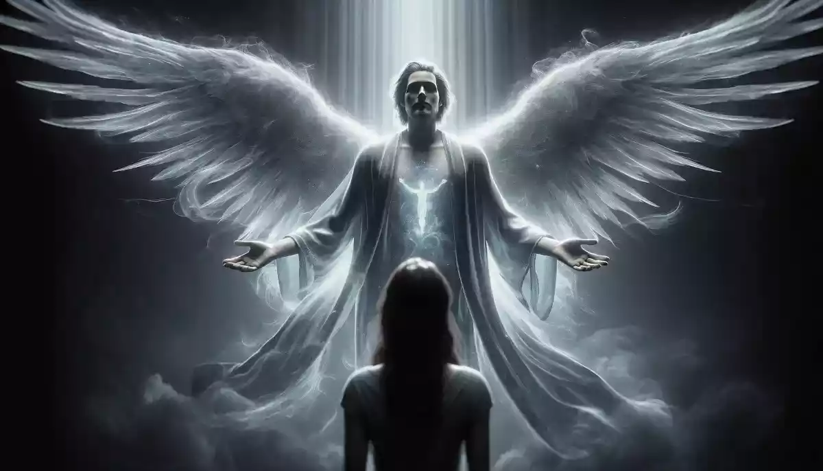 angel message black